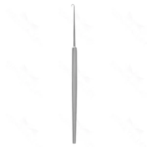 Cottle skin hook 5 1/2 1 sharp prong small deep curve flat handle – surgivalley (007210306)