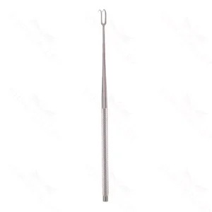 Joseph skin hook 6 1/4 2 sharp prongs 5.0mm spread, thin round handle – surgivalley (156210022)