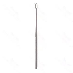 Joseph skin hook 6 1/4 2 sharp prongs 7.0mm spread, thin round handle – surgivalley (156210024)