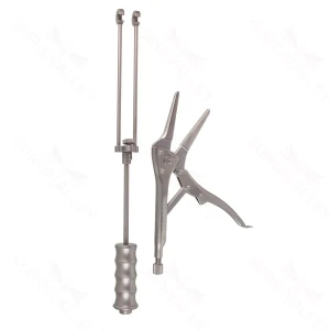 8 5/8 Needle Nose Lock Pliers 20.0 cm (8.0) – surgivalley (999120634)