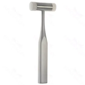 Mini bone mallet 7 5.6 oz. head weight 20.0mm diameter with replaceable nylon heads – surgivalley (014210030)
