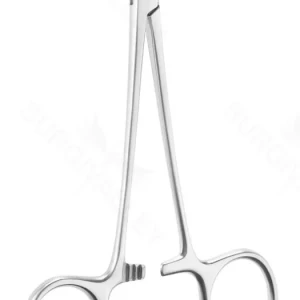 Converse needle holder 6 curved serrated TC jaws gold large offset ring handle – surgivalley (156210032)