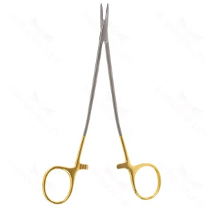 6 3/4" Cooley Golden Grip 显微血管持针器 锯齿 – surgivalley (111210255)