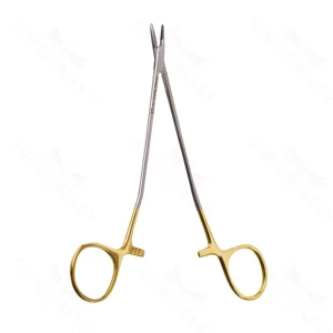 6" Cooley Golden Grip 显微血管持针器 锯齿 – surgivalley (111210254)