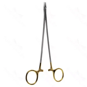 Surgical Needle Holder 19.1 cm (7.5) TC (Gold Handle) – surgivalley (003210145)