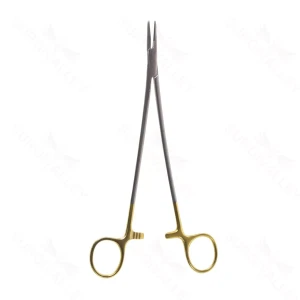 Portaagujas Debakey de 7" ultraligero con empuñadura dorada – surgivalley (027210391)