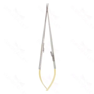 Castroviejo Needle Holder Curved 21.6 cm (8.5) – surgivalley (003210102)