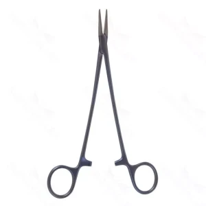 Debakey Needle Holder Straight 21.6 cm (8.5) TC (Gold Handle) – surgivalley (027210402)