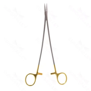 Portaagujas Debakey de 9" ultraligero con empuñadura dorada – surgivalley (027210393)