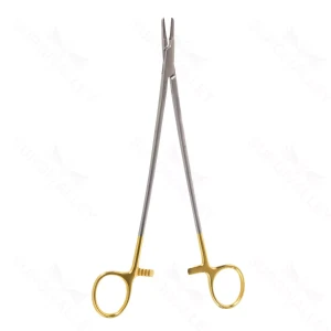 9" Intracardiac Golden Grip-nåleholder med 2mm-spids – surgivalley (003210161)
