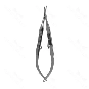 Castroviejo Needle Holder Curved 13.0 cm (5.1) – surgivalley (003210361)
