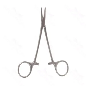 Webster needle holder 5 straight smooth TC jaws gold ring handle – surgivalley (003210048)