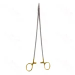 Debakey Needle Holder Straight 15.9 cm (6.3) TC (Gold Handle)