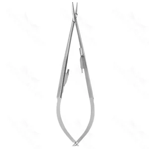6 3/4 Flat Handle delicate jaws with lock – surgivalley (003210223)