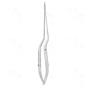 8.75 Yasargil Needle Holder straight jaws 100mm With L – surgivalley (003210339)