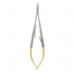 Castroviejo Needle Holder Curved 13.7 cm (5.4) – surgivalley (003210112)