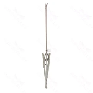 Short Needle Holder with Ratchet TC for General Surgery Suturing Procedures – surgivalley (003210205)