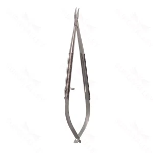 Troutman Needle Holder Curved 12.0 cm (4.7) – surgivalley (003210369)