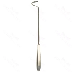 11 Deschamps Ligature Carrier right blunt 2.5 cm (1") – surgivalley (999120050)
