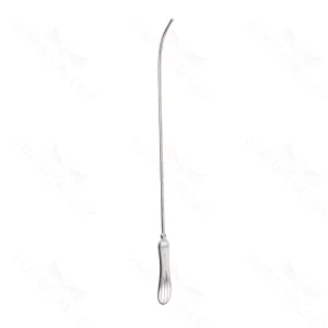 Sims uterine sound 12 1/2 rigid shaft," cm scale flat handle 2.5 cm (1") – surgivalley (009090002)