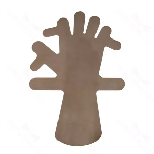 14 Lead Hand adult 2.5mm thick 2.5 cm (1")