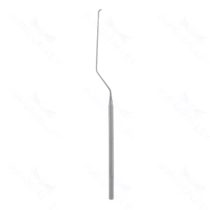 Micro Faca Vascular Yasargil 7 1/4 Lâmina Micro Baioneta Curva Inferior 18,0 cm (7,0)