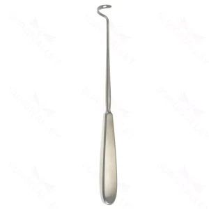 Deschamps ligature carrier 8 1/4 for right hand blunt flat handle 20.0 cm (8.0) – surgivalley (999120045)