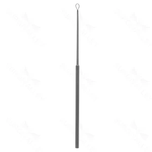 Billeau ear loop 6 large 4.0mm wide loop round handle 15.0 cm (6.0) – surgivalley (999120395)