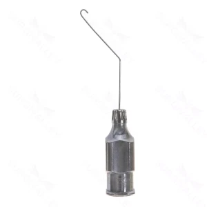Peça de Mão Oftálmica de Irrigação e Aspiração com Cânula Cirúrgica Gimbel para Micro Precisão Acabamento Anti-reflexo Pegada Leve