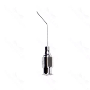 Volcker nucleus dividing chopper 4 1/4 angled shaft 1.5mm inner edge with notch to push iris," " 10.0 cm (4") – surgivalley (002120029)