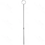 Espejo laríngeo de 7 1/2" tamaño #0, diámetro de 12.0mm, mango octagonal