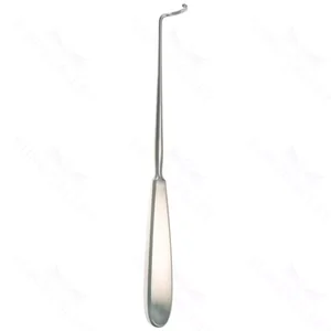 Deschamps ligature carrier 8 for left hand blunt flat handle – surgivalley (999210175)