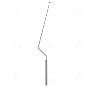 Landolt Enucleator curved down left 10 3/4 2.5 cm (1") – surgivalley (999120099)