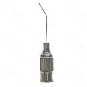 Angled Surgical Cannula for Ophthalmic Irrigation and Aspiration Procedures – surgivalley (016120017)