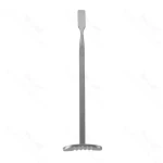 Bisturi de menisco Smillie 6 3/4 lâmina curva direita cabo plano 15,0 cm (6,0)