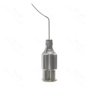 Spatulated Surgical Cannula for Ophthalmic Procedures with Micro Precision Non Glare Lightweight Grip – surgivalley (016120012)