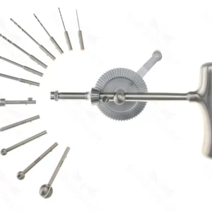 Stille-Muster-Bohrer Orthopädisches Knochenbohrinstrument für Hebelkontrolle und reduzierte Handermüdung