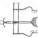 Gosset Retractor 4 Spread 1 x 1 1/2 Blades Set