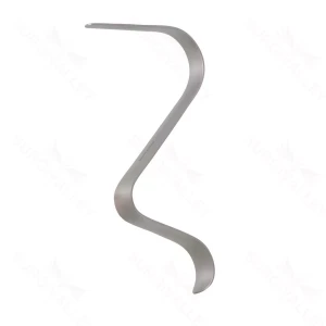 Surgical Retractor Curved 12.0 cm (4.7)