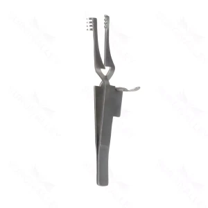 4 Skin Retractor cross action 4×4 prongs sharp – surgivalley (005210506)