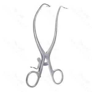 Bent Surgical Retractor 23.8 cm (9.4)