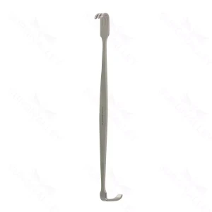 Senn-Miller 手指牵开器 6 3/8" 双头 3 个尖齿 平柄 钛合金 – surgivalley (005210707)