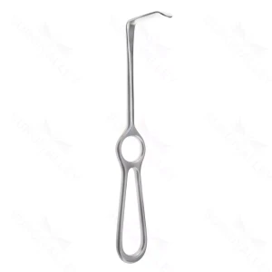8 1/4" Langenbeck Retraktor med fenestreret håndtag 50x11mm – surgivalley (007210325)