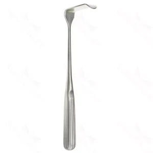 Retractor de Sauerbruch 9" hoja ancha de 1 3/4" x 5/8" con mango cuadrado – surgivalley (005210426)