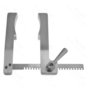 Separador esternal infantil Castaneda de aluminio con apertura de 4" – surgivalley (005210743)
