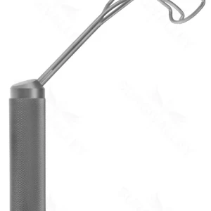 Separador de válvula auricular Cooley 9 1/4" derecho, hoja dentada de 50.0mm x 45.0mm, profundidad de 19.0mm, mango redondo – surgivalley (002210236)
