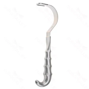Retractor Harrington Baby para procedimientos de cirugía cardiovascular y cirugía general – surgivalley (005210417)
