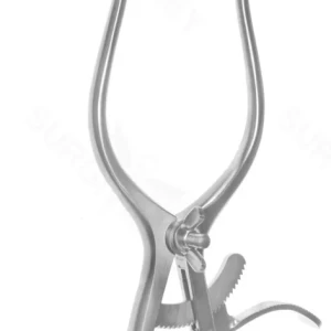Retractor carotídeo Henley solo cuerpo, horquillas de 5/8" de profundidad – surgivalley (005210767)