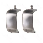 Kolbel Self Retaining Retractor Blades 36x68mm for General Surgery and Orthopedic Procedures