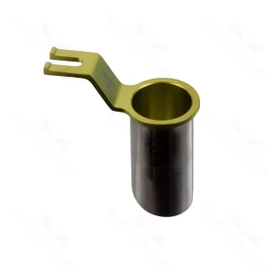 MIS rørformet retraktor i titanium 20mm x 4cm med skrå kant – surgivalley (005211107)